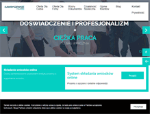 Tablet Screenshot of gawryszewskifinanse.pl